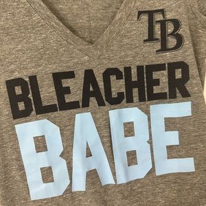 Tampa Bay Rays MLB x Victoria’s Secret PINK vneck tshirt